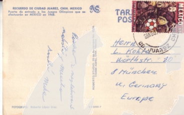 Ciudad Juarez - MEX 1970 95 001 ●